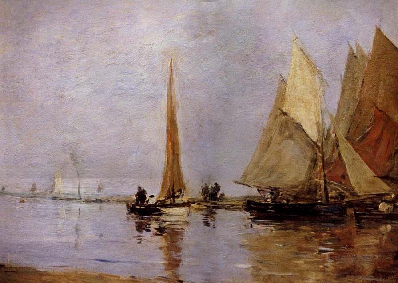 Eugene Boudin Les Regates